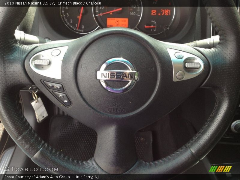 Crimson Black / Charcoal 2010 Nissan Maxima 3.5 SV