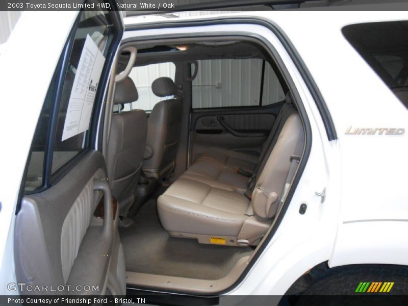 Natural White / Oak 2003 Toyota Sequoia Limited 4WD