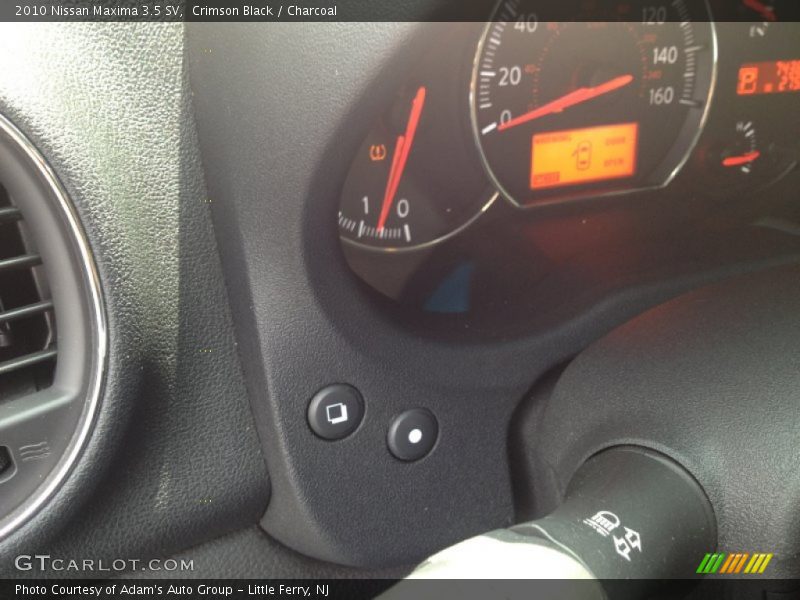 Crimson Black / Charcoal 2010 Nissan Maxima 3.5 SV