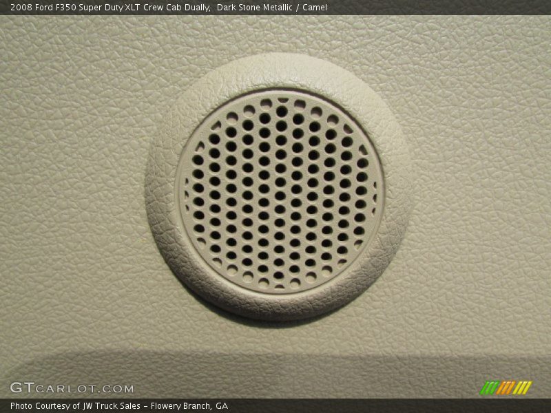 Dark Stone Metallic / Camel 2008 Ford F350 Super Duty XLT Crew Cab Dually