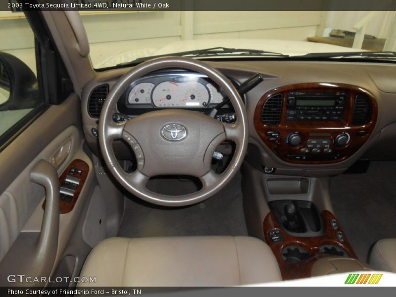 Natural White / Oak 2003 Toyota Sequoia Limited 4WD