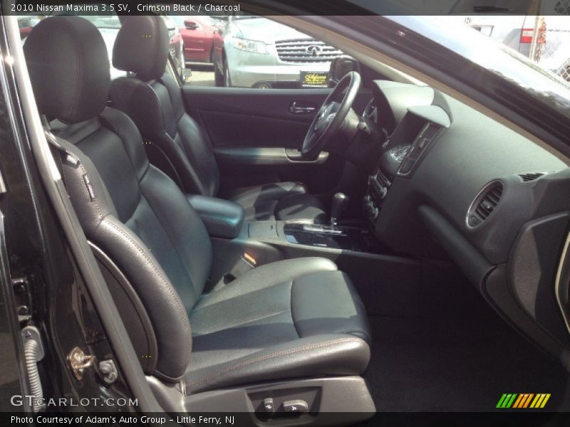 Crimson Black / Charcoal 2010 Nissan Maxima 3.5 SV
