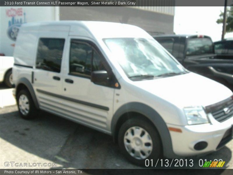 Silver Metallic / Dark Gray 2010 Ford Transit Connect XLT Passenger Wagon