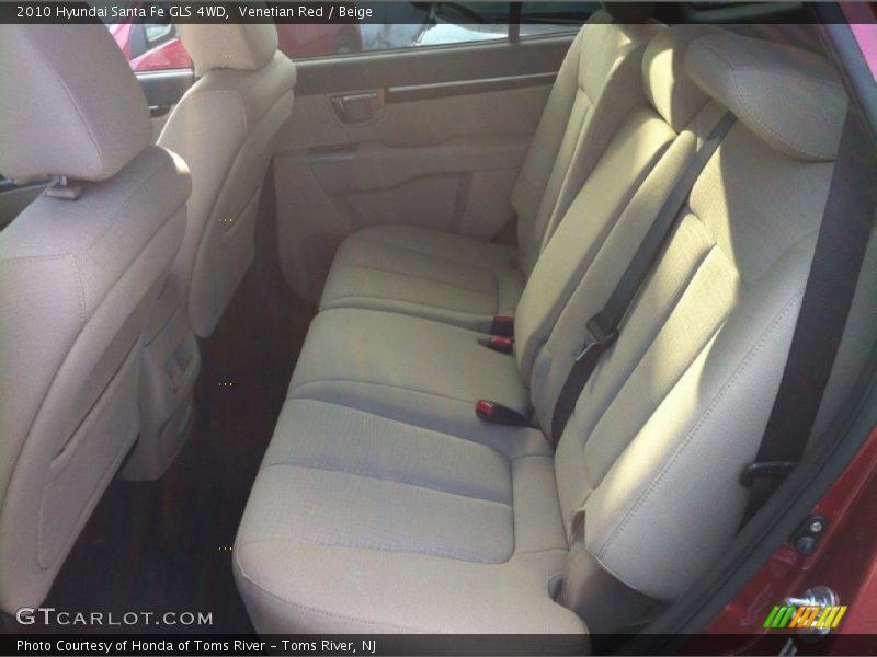 Venetian Red / Beige 2010 Hyundai Santa Fe GLS 4WD