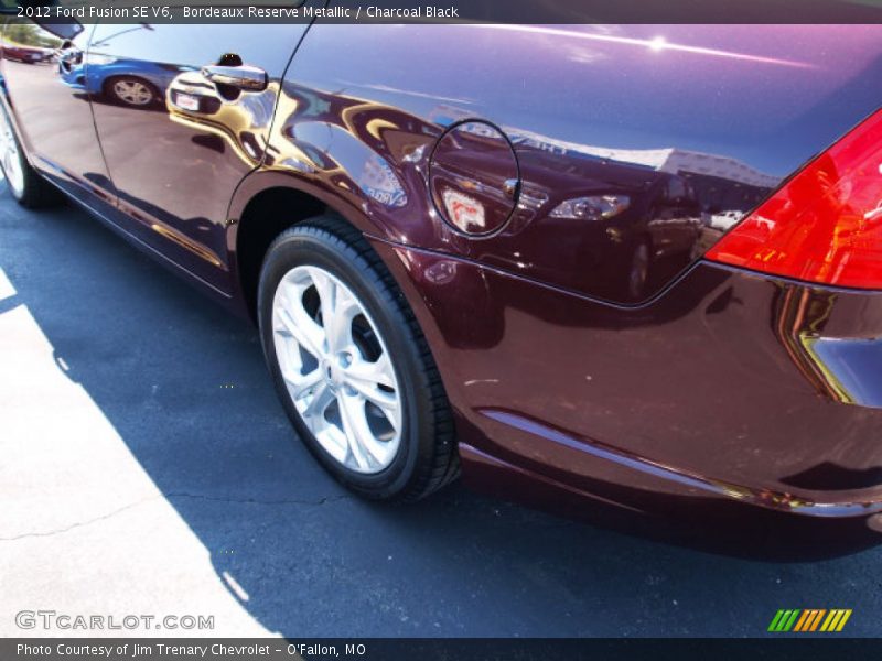 Bordeaux Reserve Metallic / Charcoal Black 2012 Ford Fusion SE V6