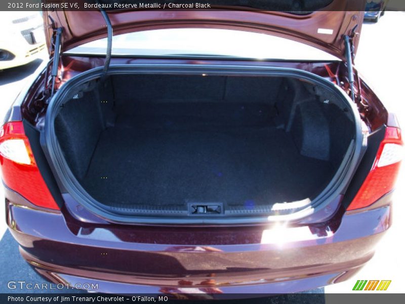 Bordeaux Reserve Metallic / Charcoal Black 2012 Ford Fusion SE V6