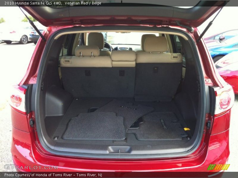 Venetian Red / Beige 2010 Hyundai Santa Fe GLS 4WD