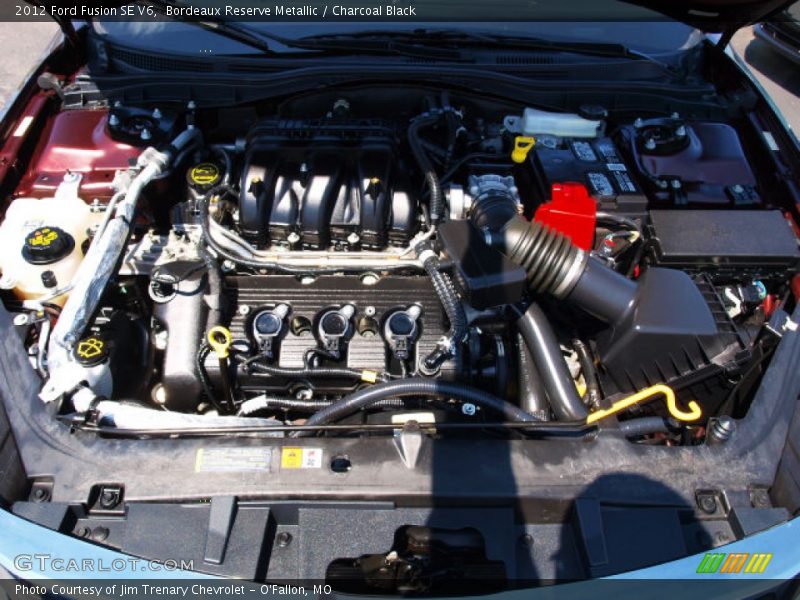 Bordeaux Reserve Metallic / Charcoal Black 2012 Ford Fusion SE V6