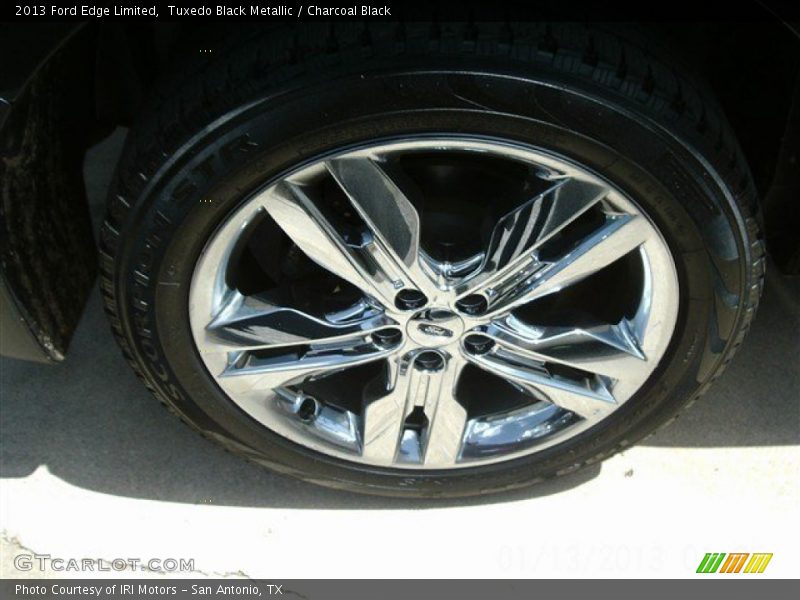 Tuxedo Black Metallic / Charcoal Black 2013 Ford Edge Limited