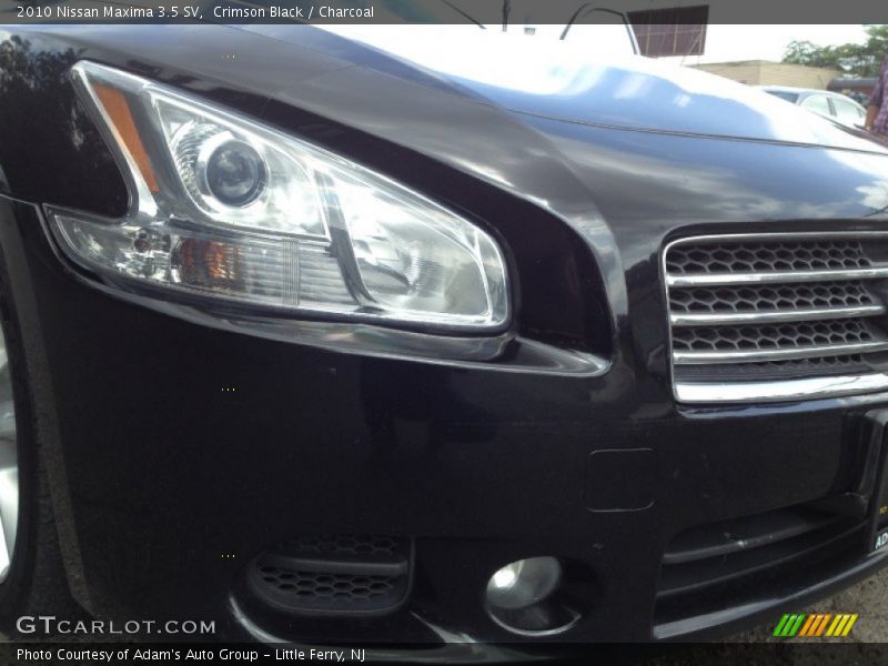 Crimson Black / Charcoal 2010 Nissan Maxima 3.5 SV