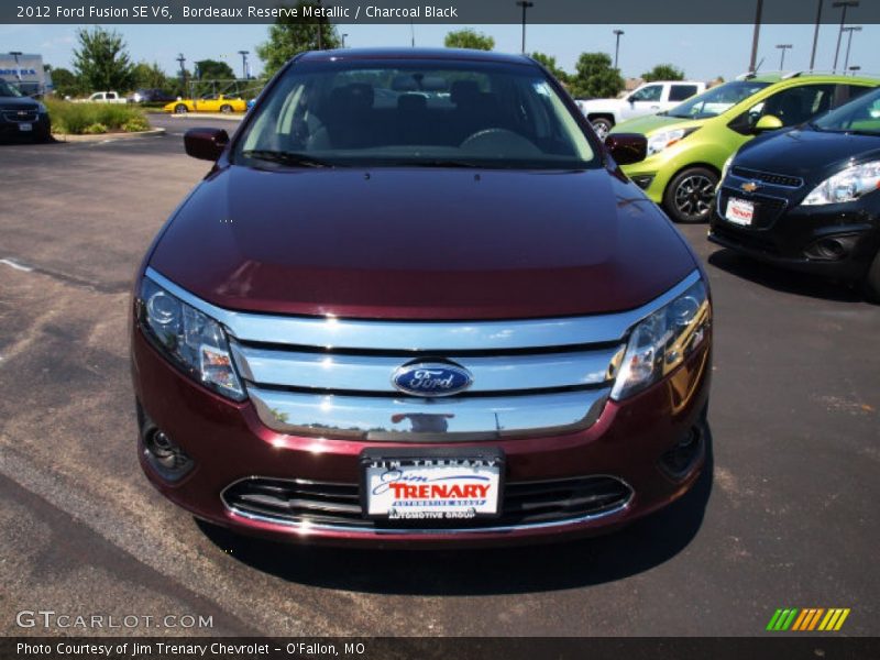 Bordeaux Reserve Metallic / Charcoal Black 2012 Ford Fusion SE V6