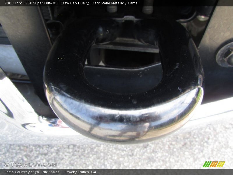 Dark Stone Metallic / Camel 2008 Ford F350 Super Duty XLT Crew Cab Dually