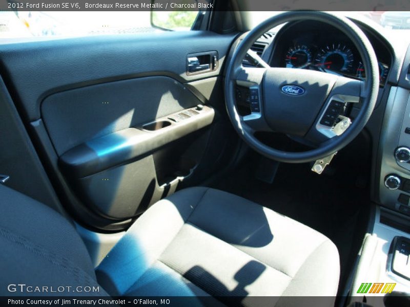 Bordeaux Reserve Metallic / Charcoal Black 2012 Ford Fusion SE V6