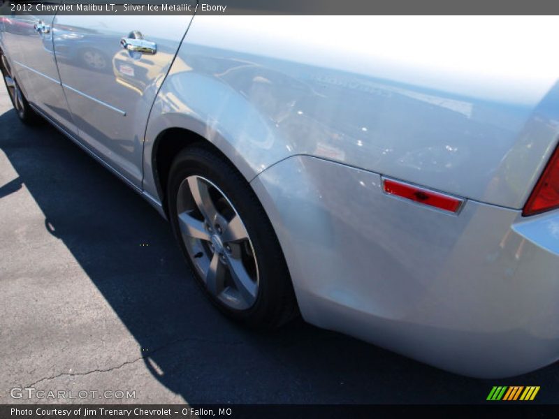 Silver Ice Metallic / Ebony 2012 Chevrolet Malibu LT