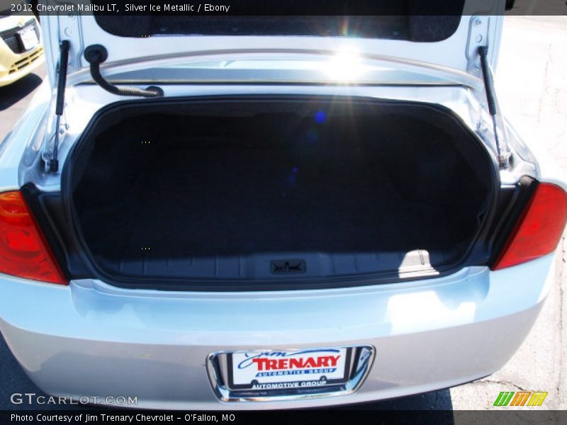 Silver Ice Metallic / Ebony 2012 Chevrolet Malibu LT