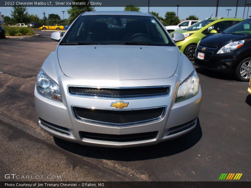 Silver Ice Metallic / Ebony 2012 Chevrolet Malibu LT