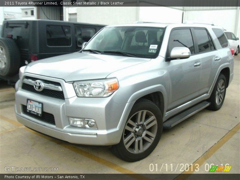 Classic Silver Metallic / Black Leather 2011 Toyota 4Runner Limited