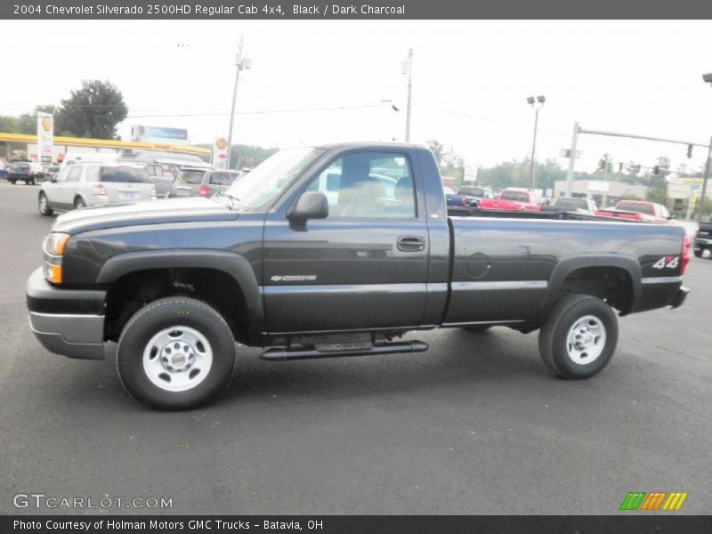 Black / Dark Charcoal 2004 Chevrolet Silverado 2500HD Regular Cab 4x4