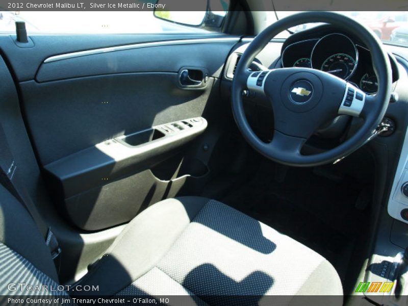 Silver Ice Metallic / Ebony 2012 Chevrolet Malibu LT