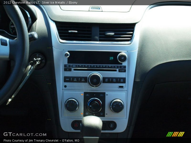 Silver Ice Metallic / Ebony 2012 Chevrolet Malibu LT