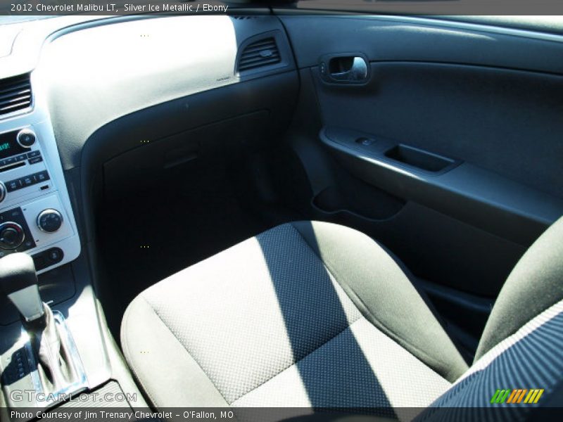 Silver Ice Metallic / Ebony 2012 Chevrolet Malibu LT