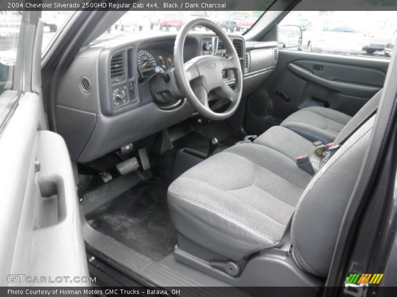 Black / Dark Charcoal 2004 Chevrolet Silverado 2500HD Regular Cab 4x4