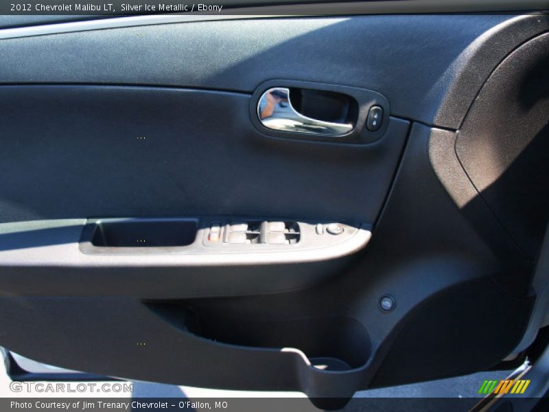 Silver Ice Metallic / Ebony 2012 Chevrolet Malibu LT