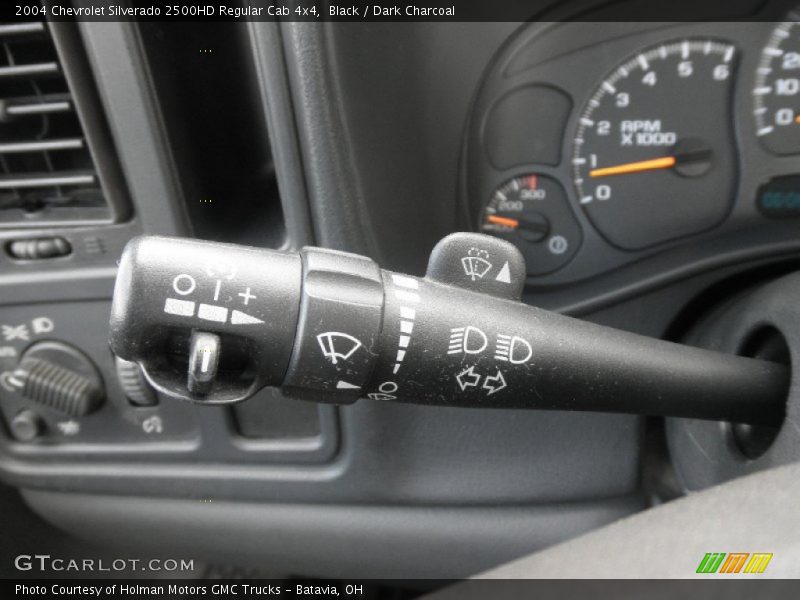 Black / Dark Charcoal 2004 Chevrolet Silverado 2500HD Regular Cab 4x4