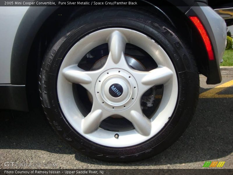 Pure Silver Metallic / Space Grey/Panther Black 2005 Mini Cooper Convertible