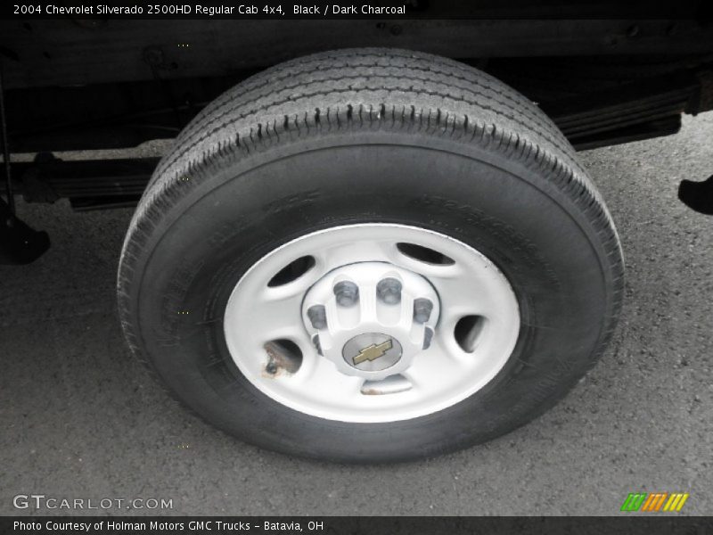 Black / Dark Charcoal 2004 Chevrolet Silverado 2500HD Regular Cab 4x4