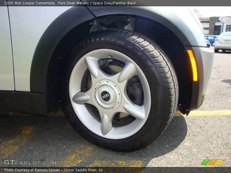 Pure Silver Metallic / Space Grey/Panther Black 2005 Mini Cooper Convertible