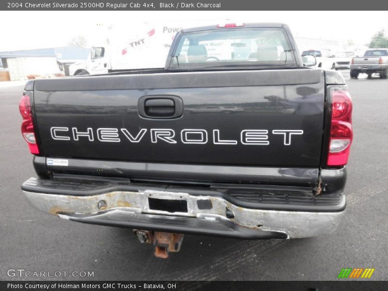 Black / Dark Charcoal 2004 Chevrolet Silverado 2500HD Regular Cab 4x4