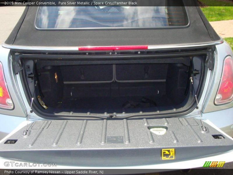 Pure Silver Metallic / Space Grey/Panther Black 2005 Mini Cooper Convertible