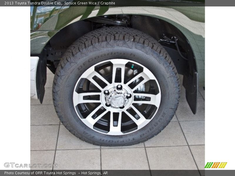 Spruce Green Mica / Graphite 2013 Toyota Tundra Double Cab
