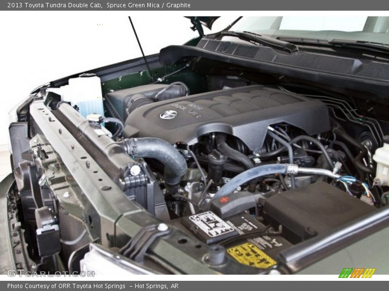 Spruce Green Mica / Graphite 2013 Toyota Tundra Double Cab