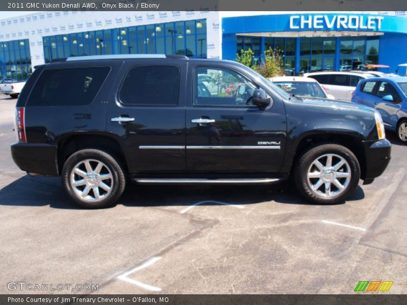 Onyx Black / Ebony 2011 GMC Yukon Denali AWD