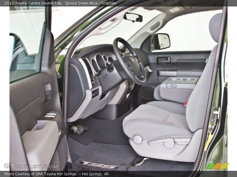 Spruce Green Mica / Graphite 2013 Toyota Tundra Double Cab