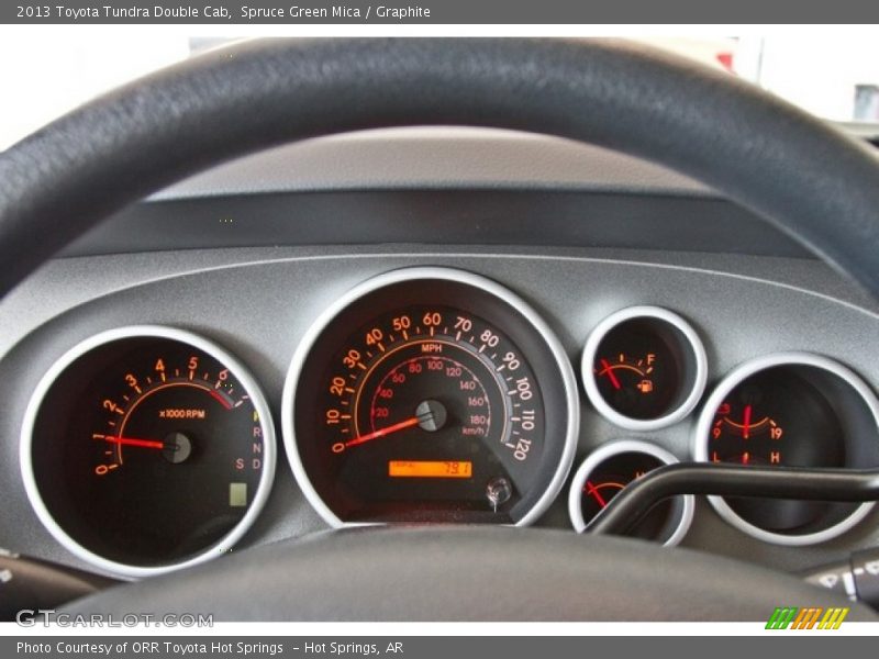 Spruce Green Mica / Graphite 2013 Toyota Tundra Double Cab