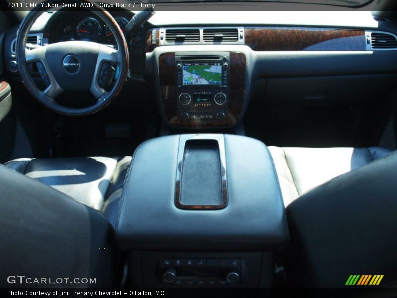 Onyx Black / Ebony 2011 GMC Yukon Denali AWD