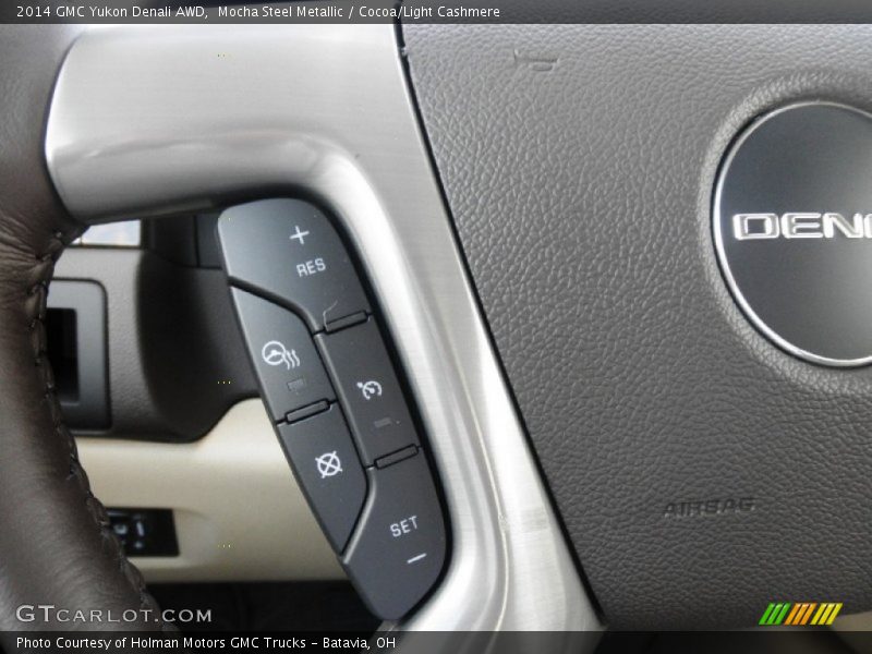 Mocha Steel Metallic / Cocoa/Light Cashmere 2014 GMC Yukon Denali AWD