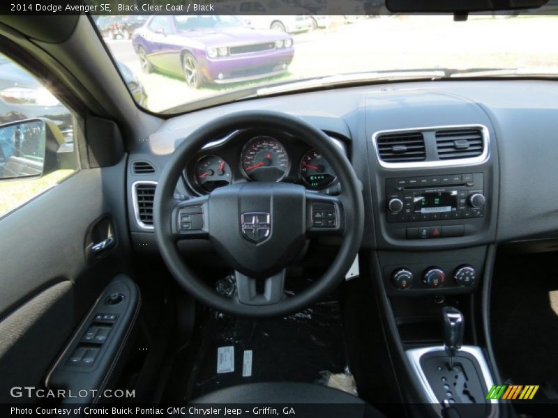 Black Clear Coat / Black 2014 Dodge Avenger SE