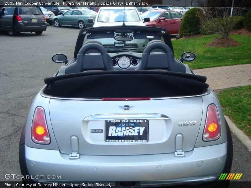 Pure Silver Metallic / Space Grey/Panther Black 2005 Mini Cooper Convertible
