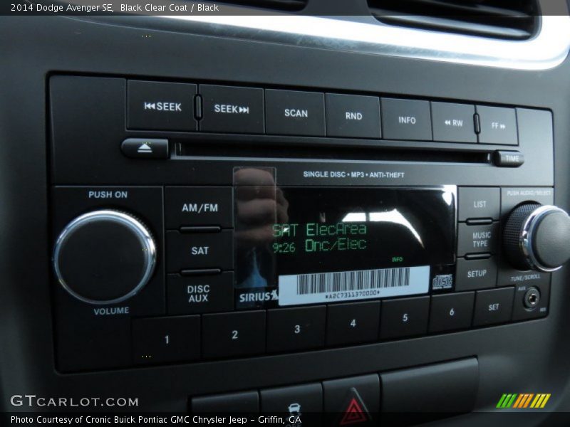 Audio System of 2014 Avenger SE