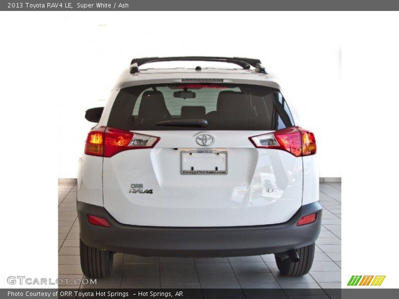 Super White / Ash 2013 Toyota RAV4 LE