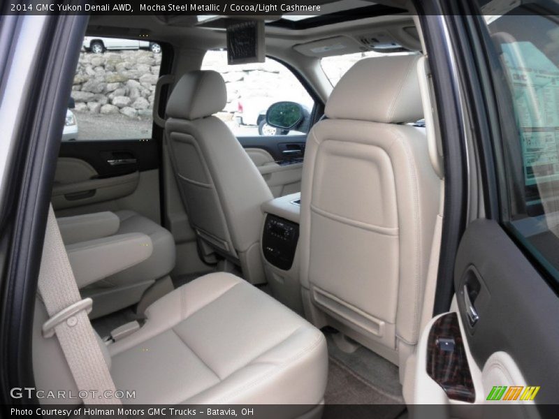 Mocha Steel Metallic / Cocoa/Light Cashmere 2014 GMC Yukon Denali AWD
