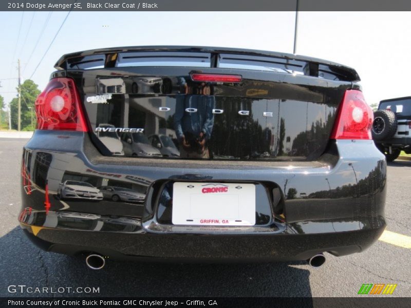 Black Clear Coat / Black 2014 Dodge Avenger SE