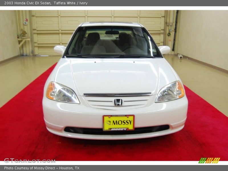 Taffeta White / Ivory 2003 Honda Civic EX Sedan