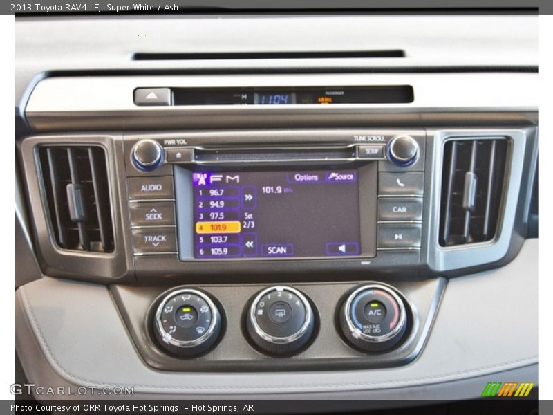 Super White / Ash 2013 Toyota RAV4 LE