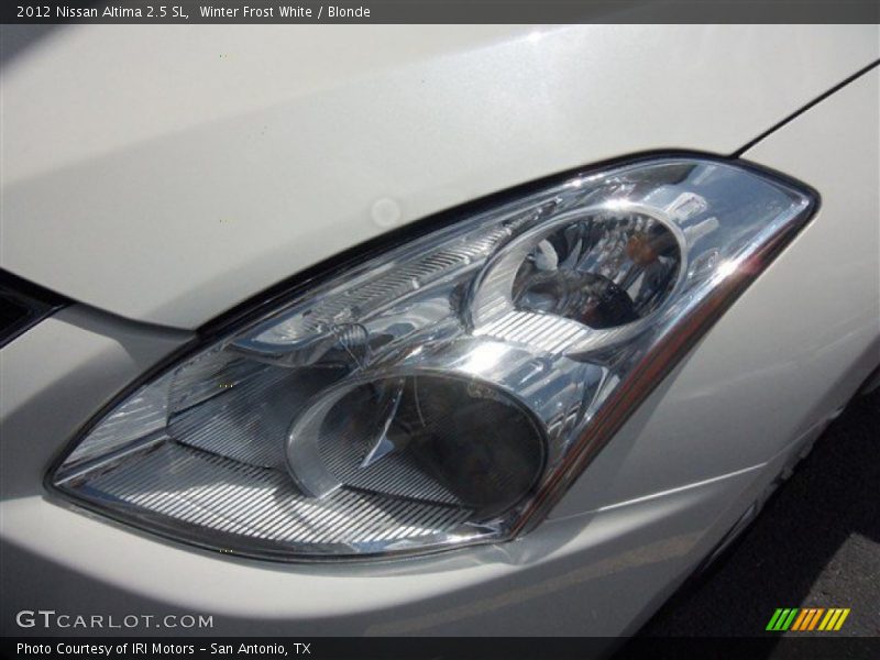Winter Frost White / Blonde 2012 Nissan Altima 2.5 SL