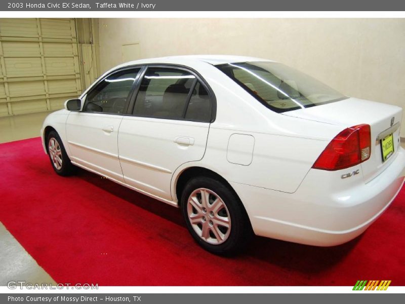 Taffeta White / Ivory 2003 Honda Civic EX Sedan